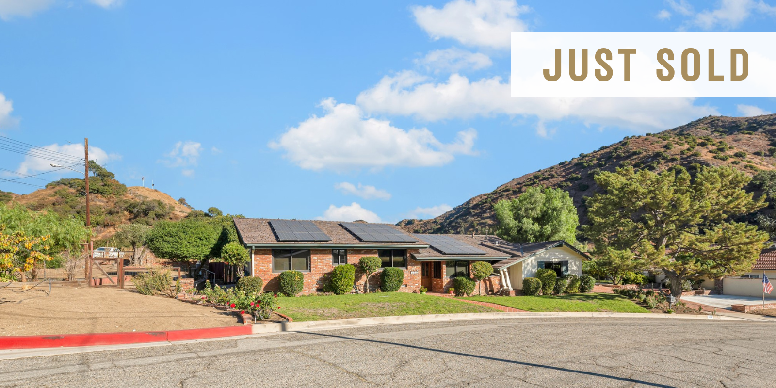 JUST SOLD in Sun Valley header image.