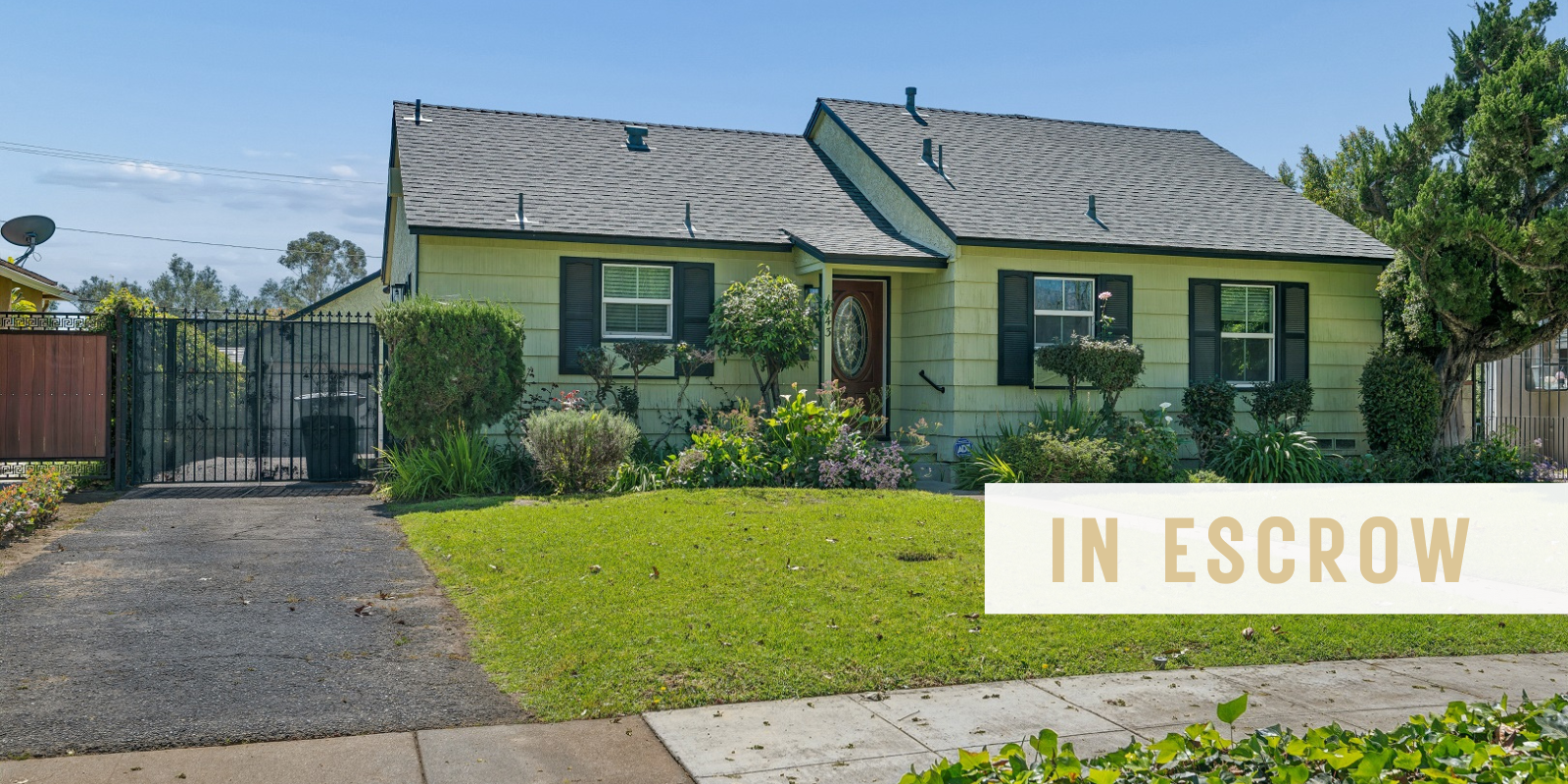 UNDER CONTRACT in Pasadena header image.