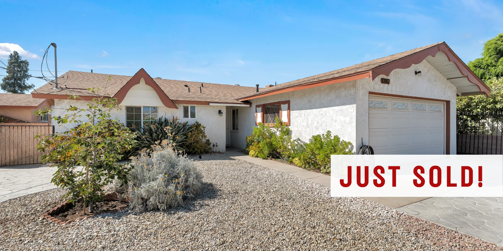 JUST SOLD in Sun Valley header image.