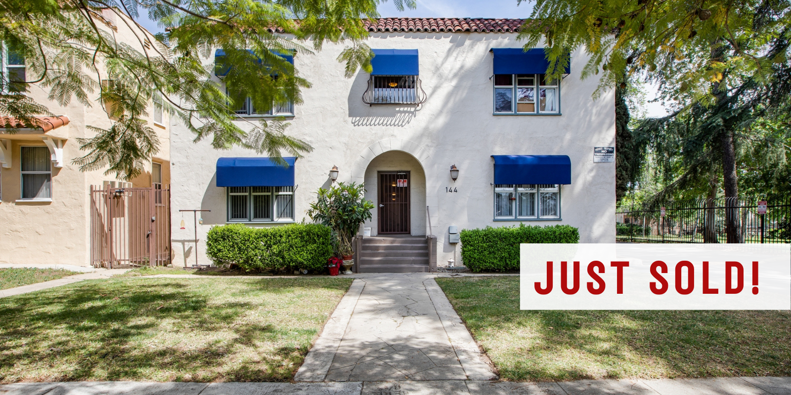 Just Sold in Glendale header image.