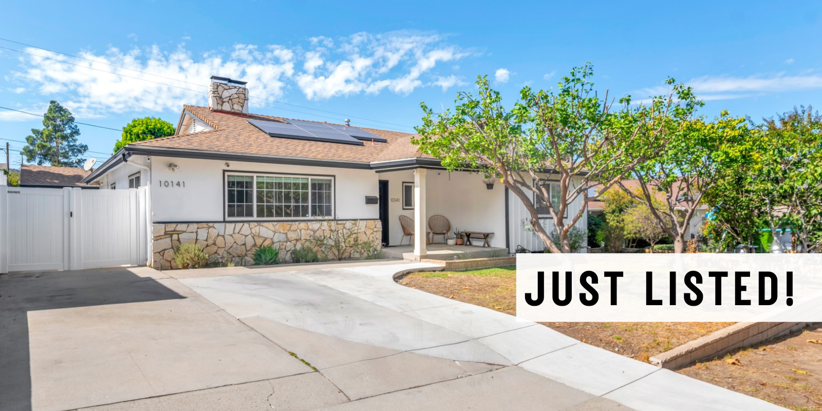 JUST LISTED in Sunland header image.