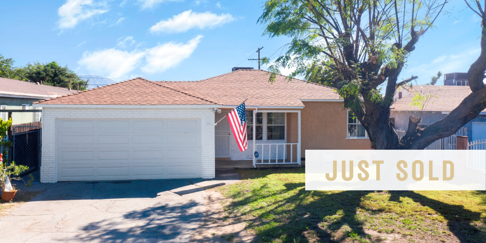 JUST SOLD in North Hollywood header image.