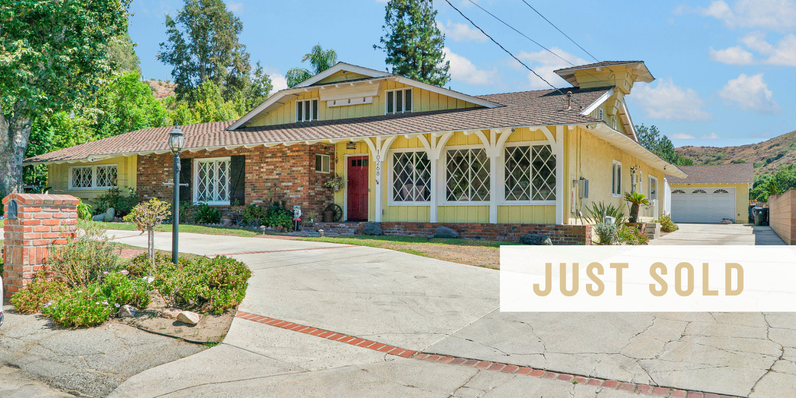 JUST SOLD in Sun Valley header image.