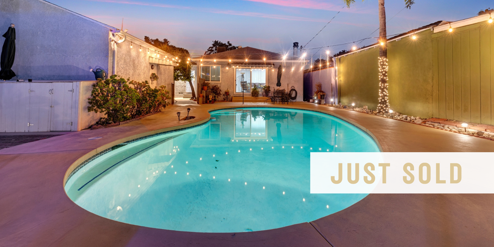 JUST SOLD in Burbank header image.