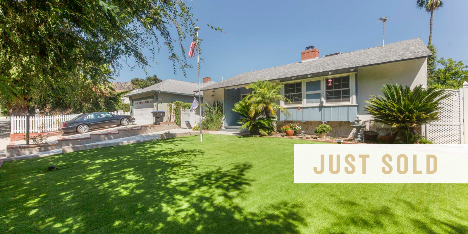 JUST SOLD in Burbank header image.