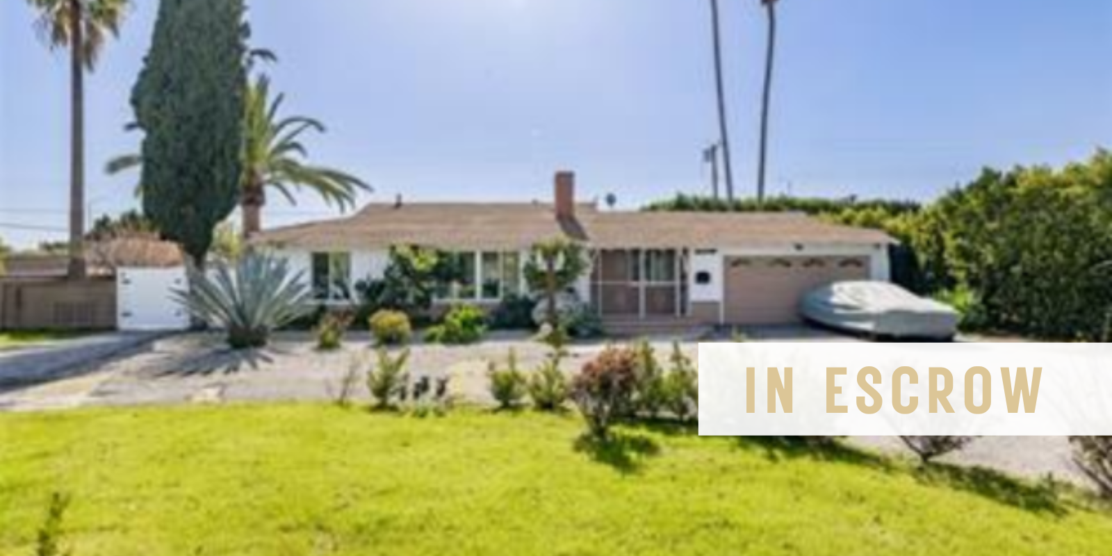 UNDER CONTRACT in Valley Village header image.