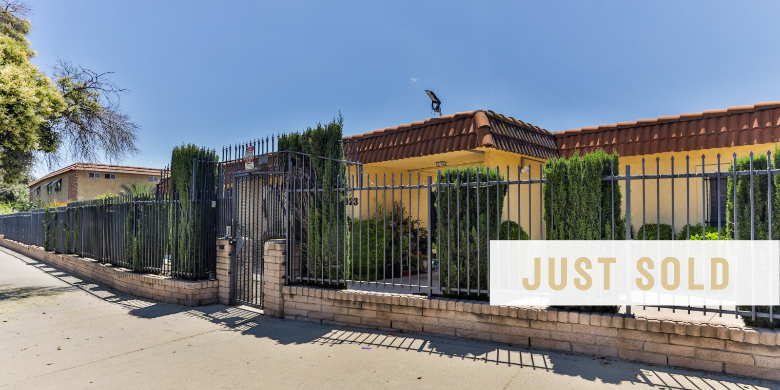 JUST SOLD in North Hollywood header image.