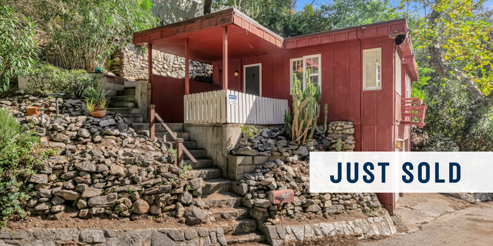 JUST SOLD in Burbank header image.