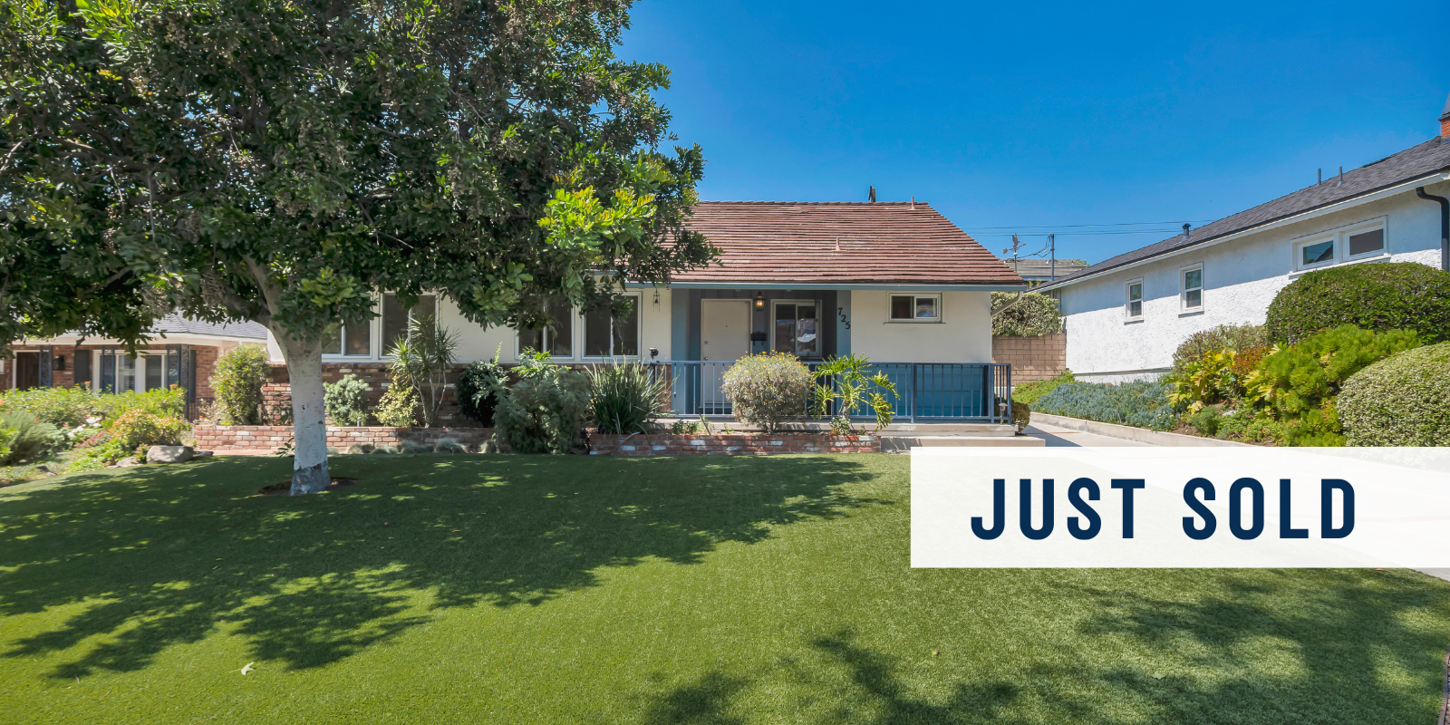 JUST SOLD in Burbank header image.