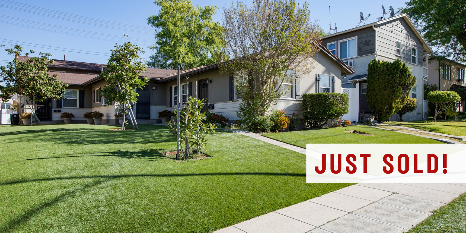 Just Sold in Burbank header image.