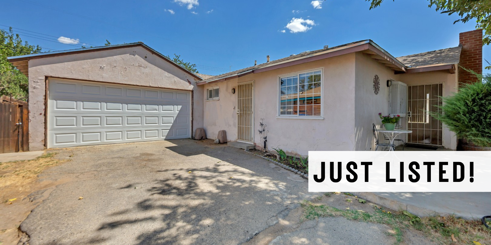 JUST LISTED in Lancaster header image.