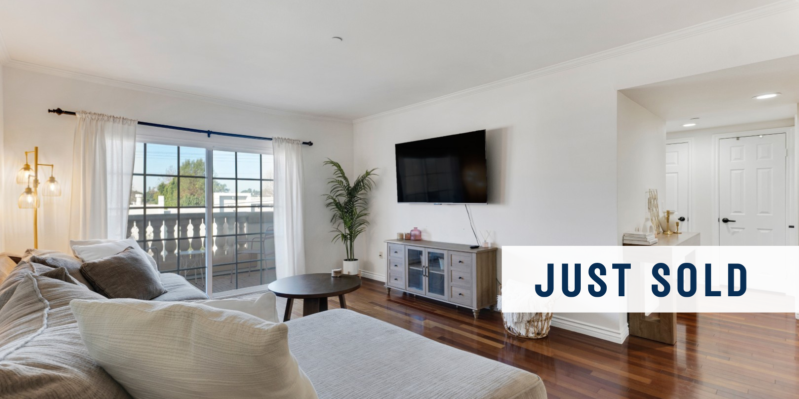 JUST SOLD in Valley Village header image.