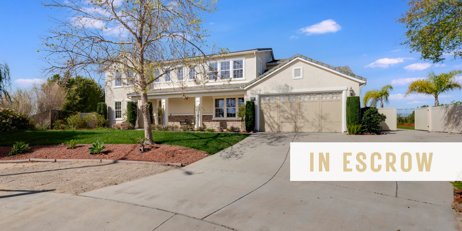 UNDER CONTRACT in Shadow Hills header image.