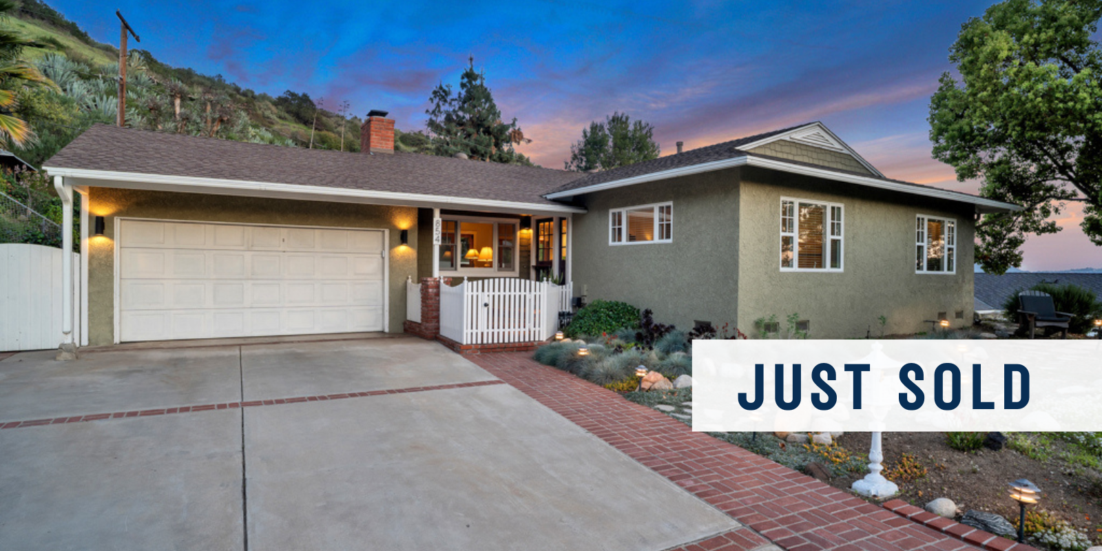 JUST SOLD in Burbank header image.