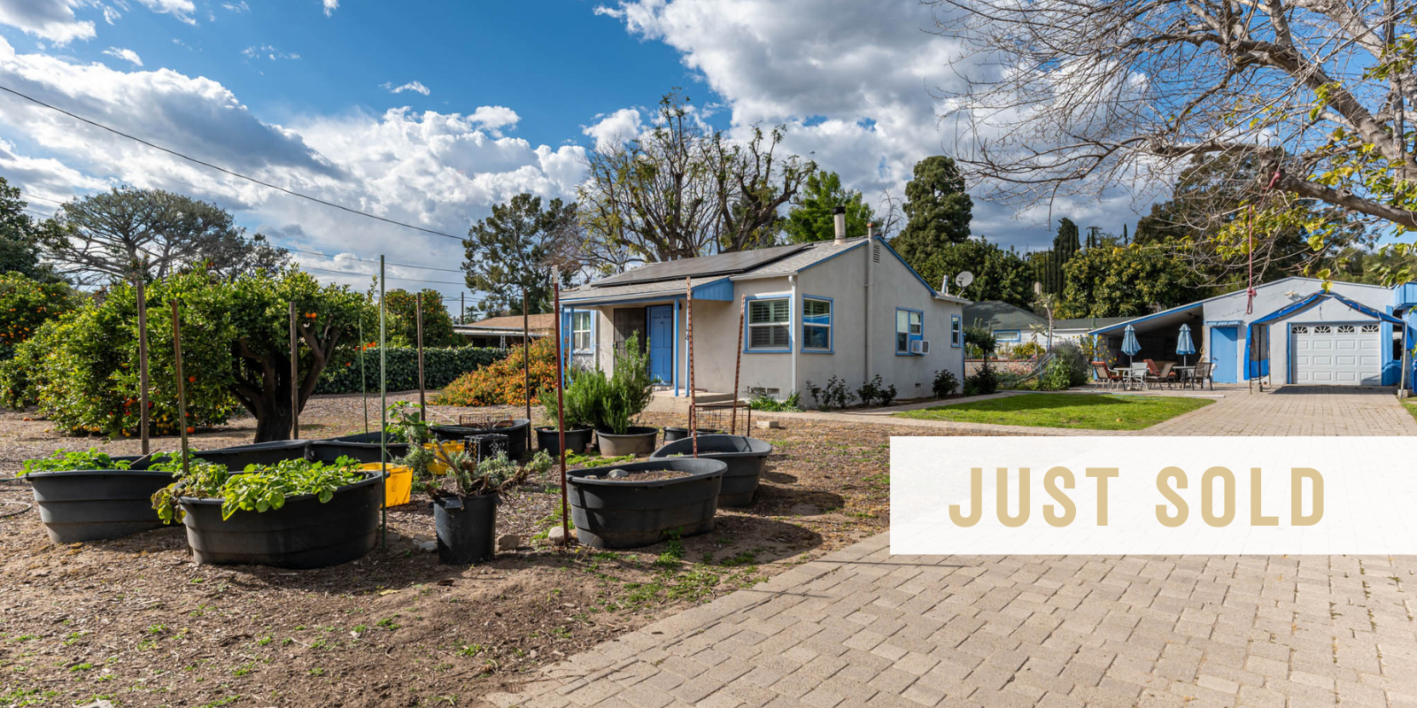 JUST SOLD in Shadow Hills header image.