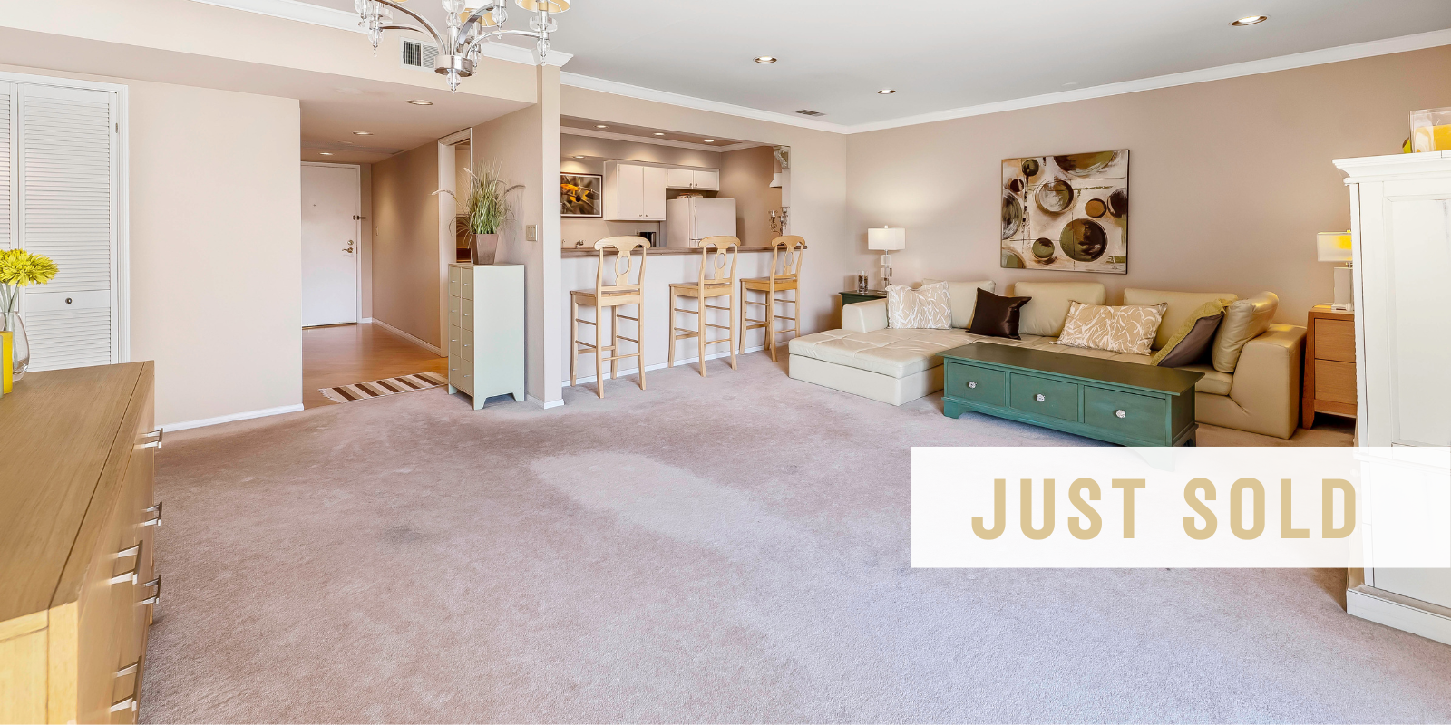 JUST SOLD in Glendale header image.