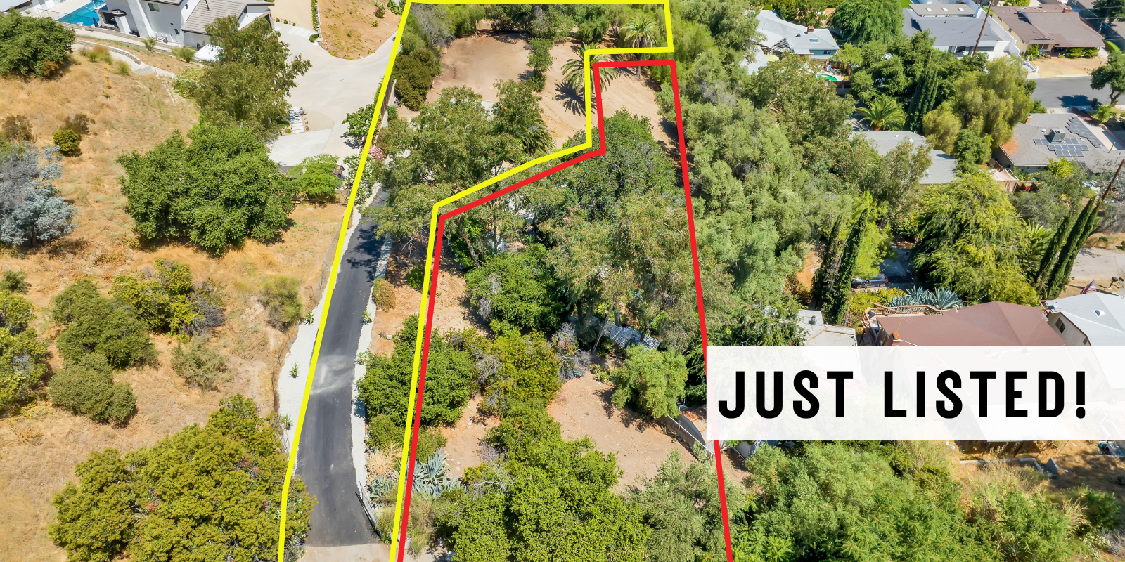 JUST LISTED in Sunland header image.
