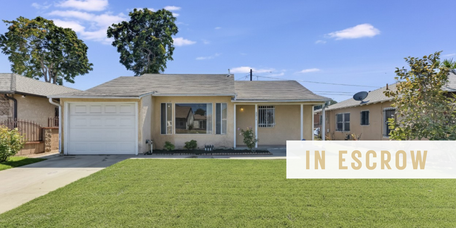 UNDER CONTRACT in Compton header image.