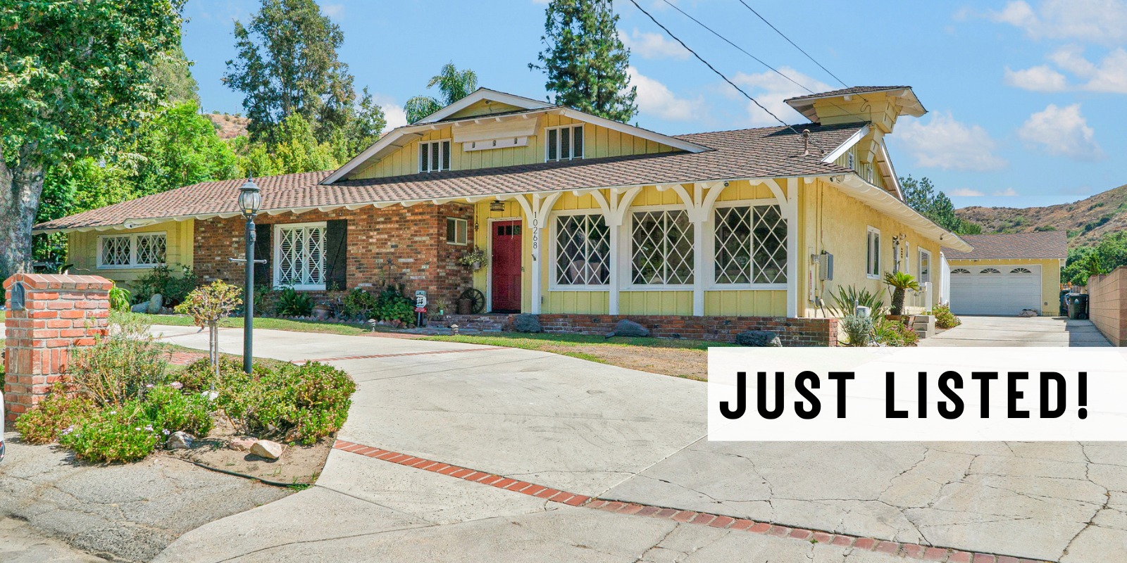 JUST LISTED in Sun Valley header image.