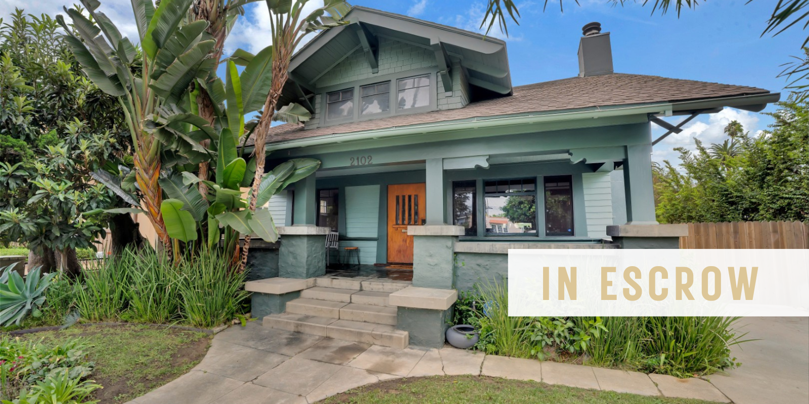 UNDER CONTRACT in Los Angeles header image.