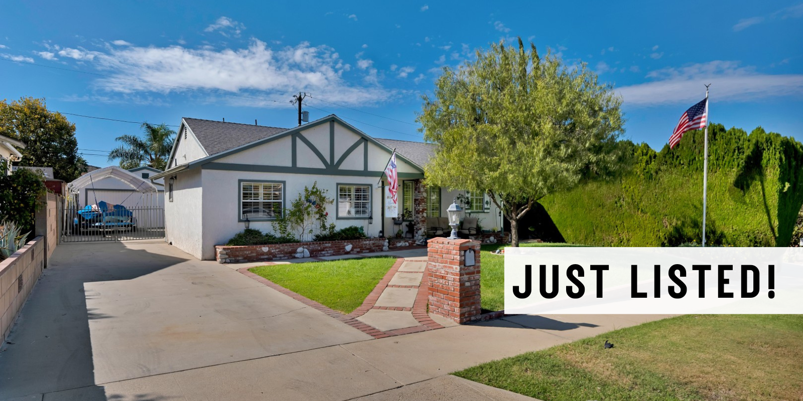 JUST LISTED in Sunland header image.