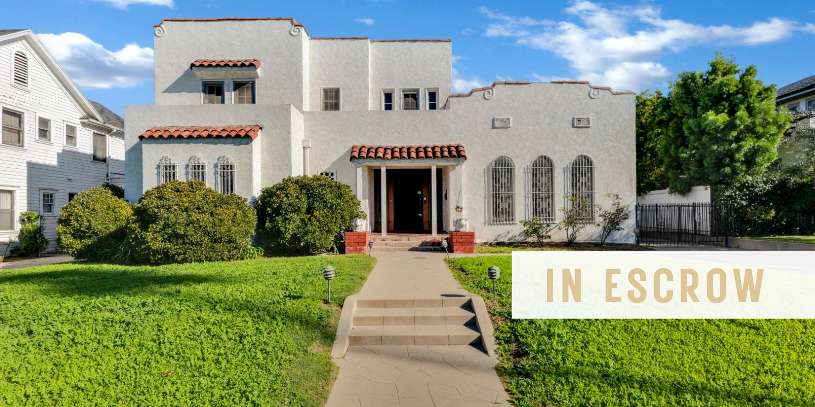 UNDER CONTRACT in Los Angeles header image.