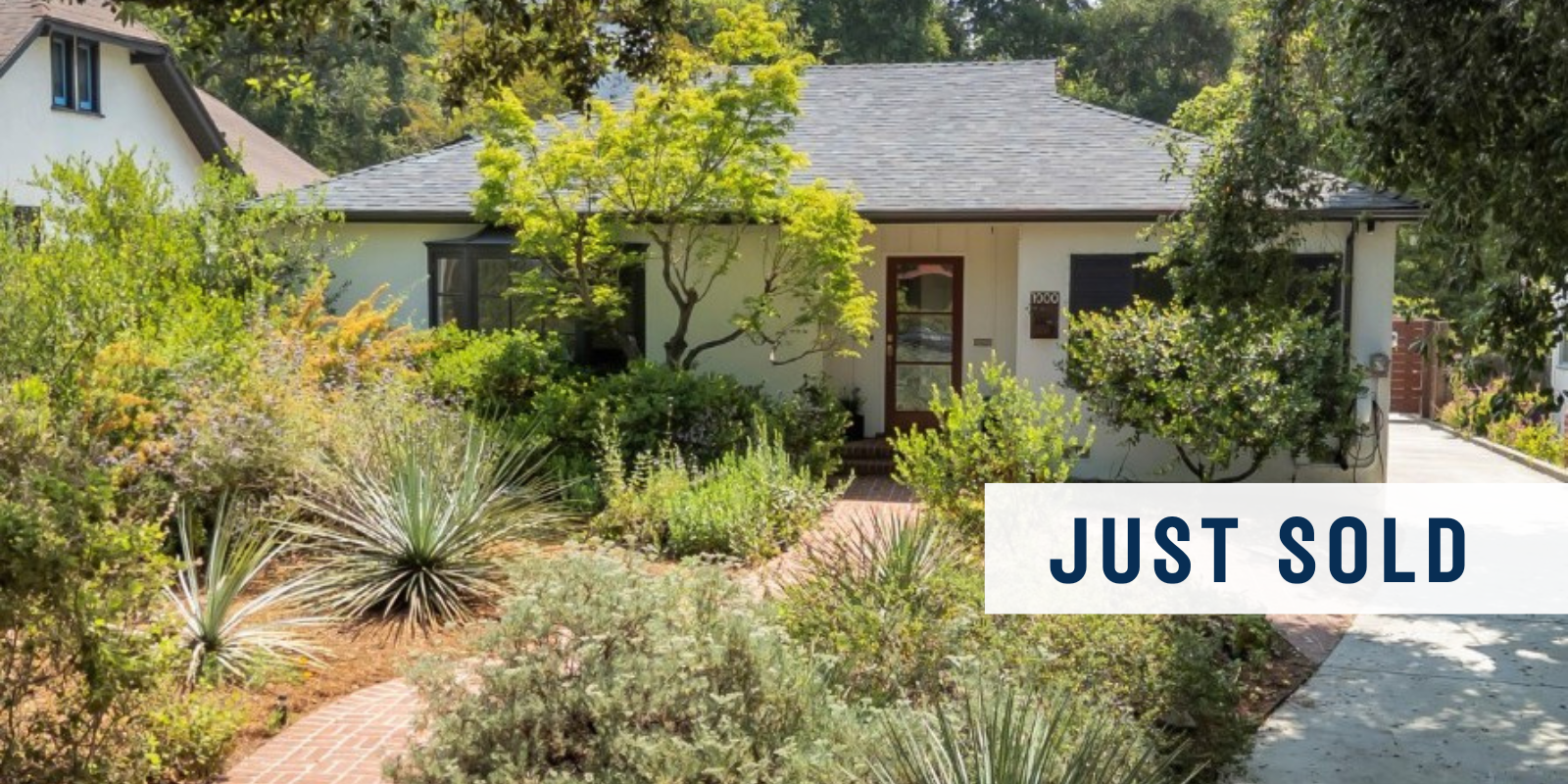 JUST SOLD in Pasadena header image.