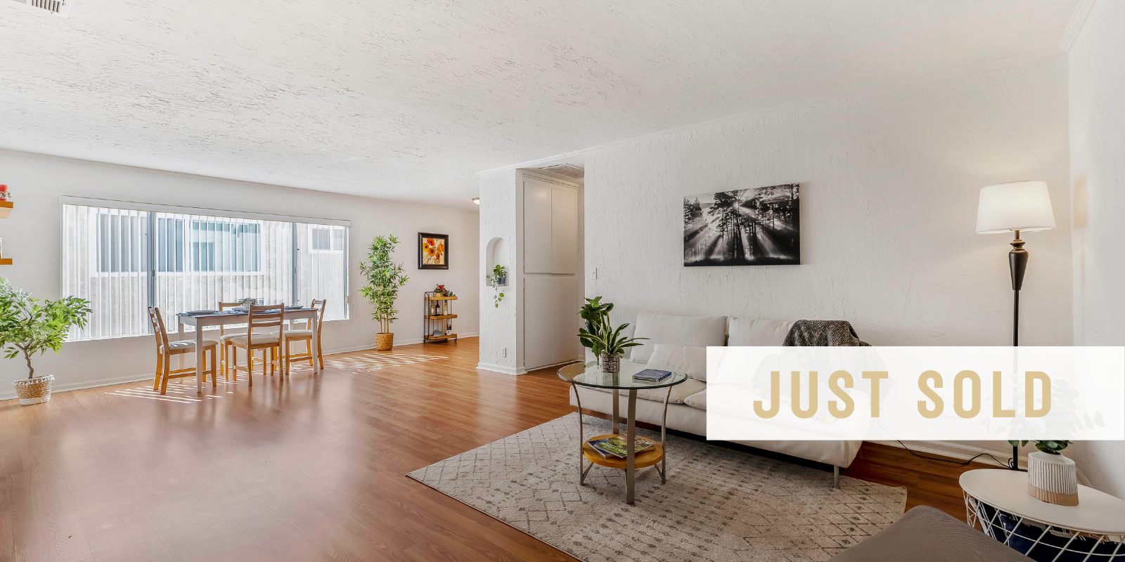 JUST SOLD in Sherman Oaks header image.