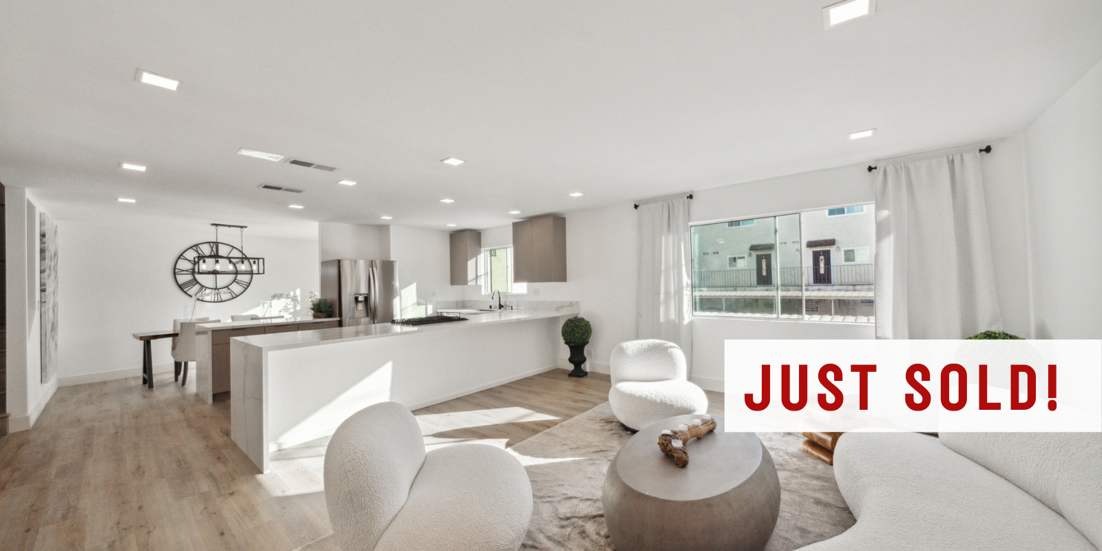 JUST SOLD in Burbank header image.