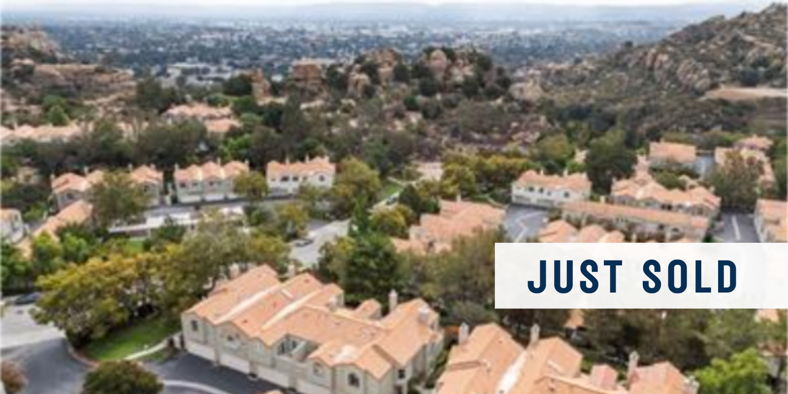 JUST SOLD in Chatsworth header image.