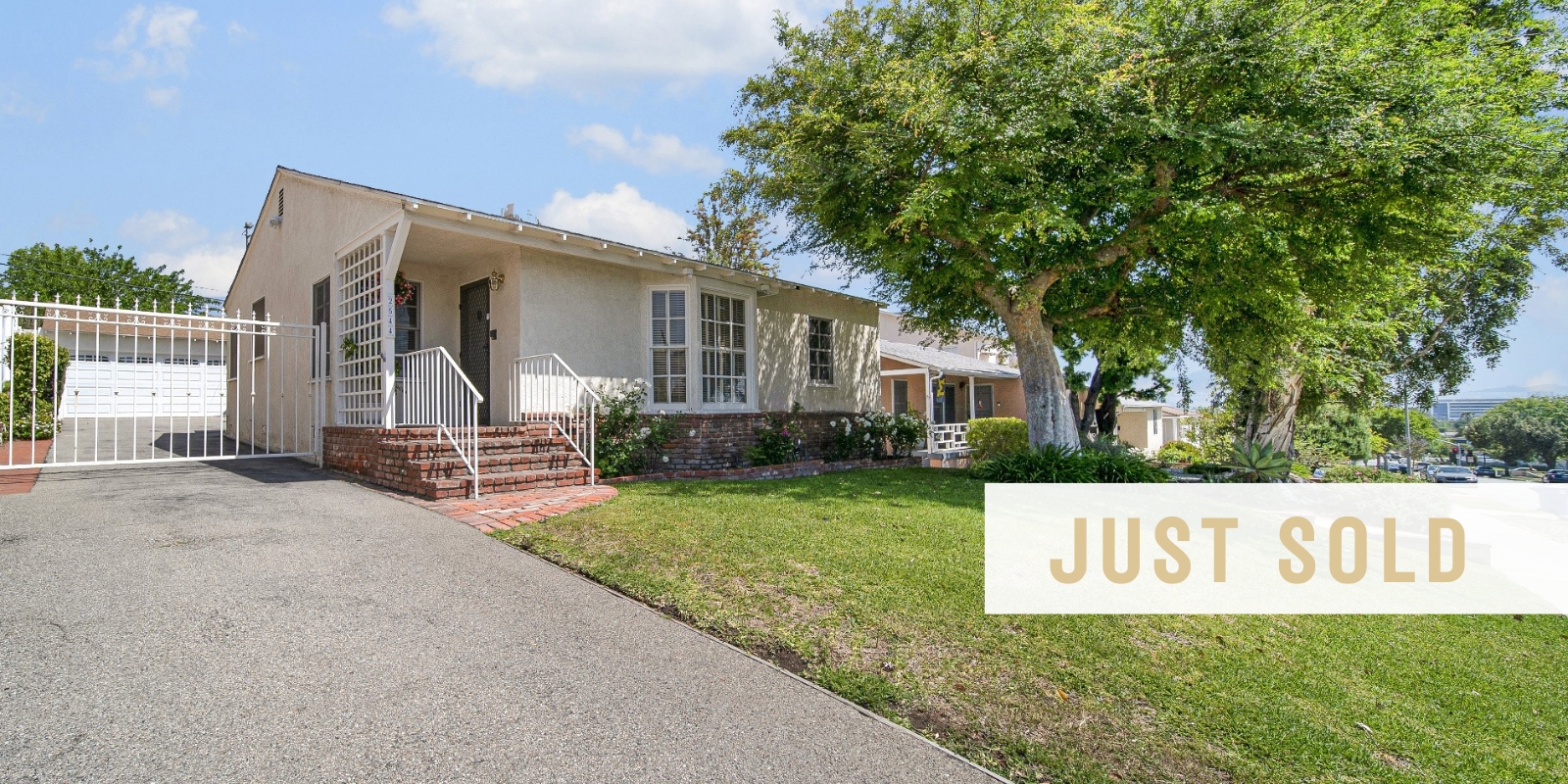 JUST SOLD in Burbank header image.