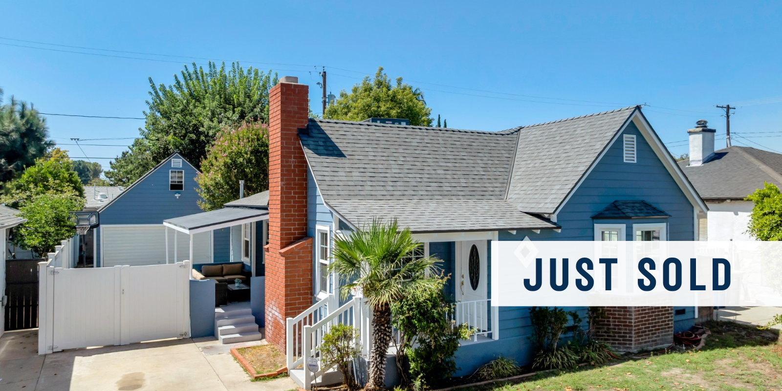 JUST SOLD in Burbank header image.