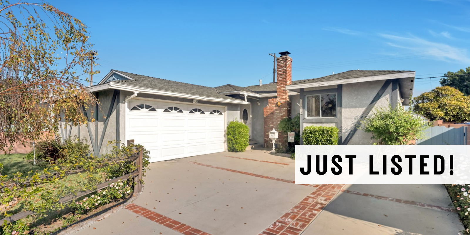 JUST LISTED in Norwalk header image.