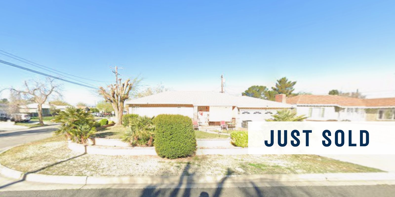 JUST SOLD in Lancaster header image.