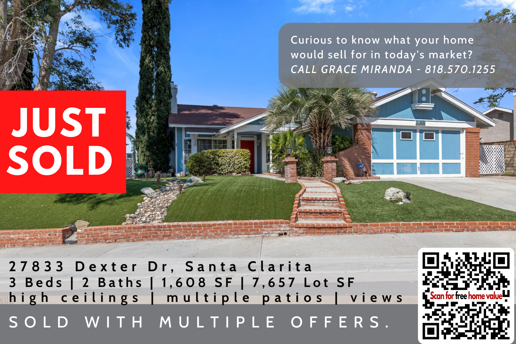 Just Sold in Santa Clarita header image.