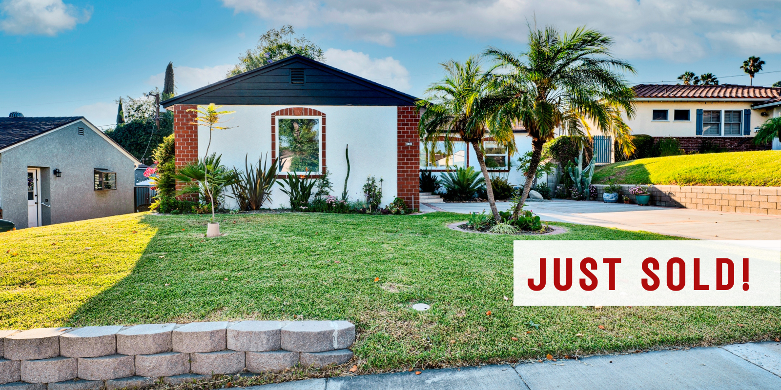 Just Sold in Burbank header image.