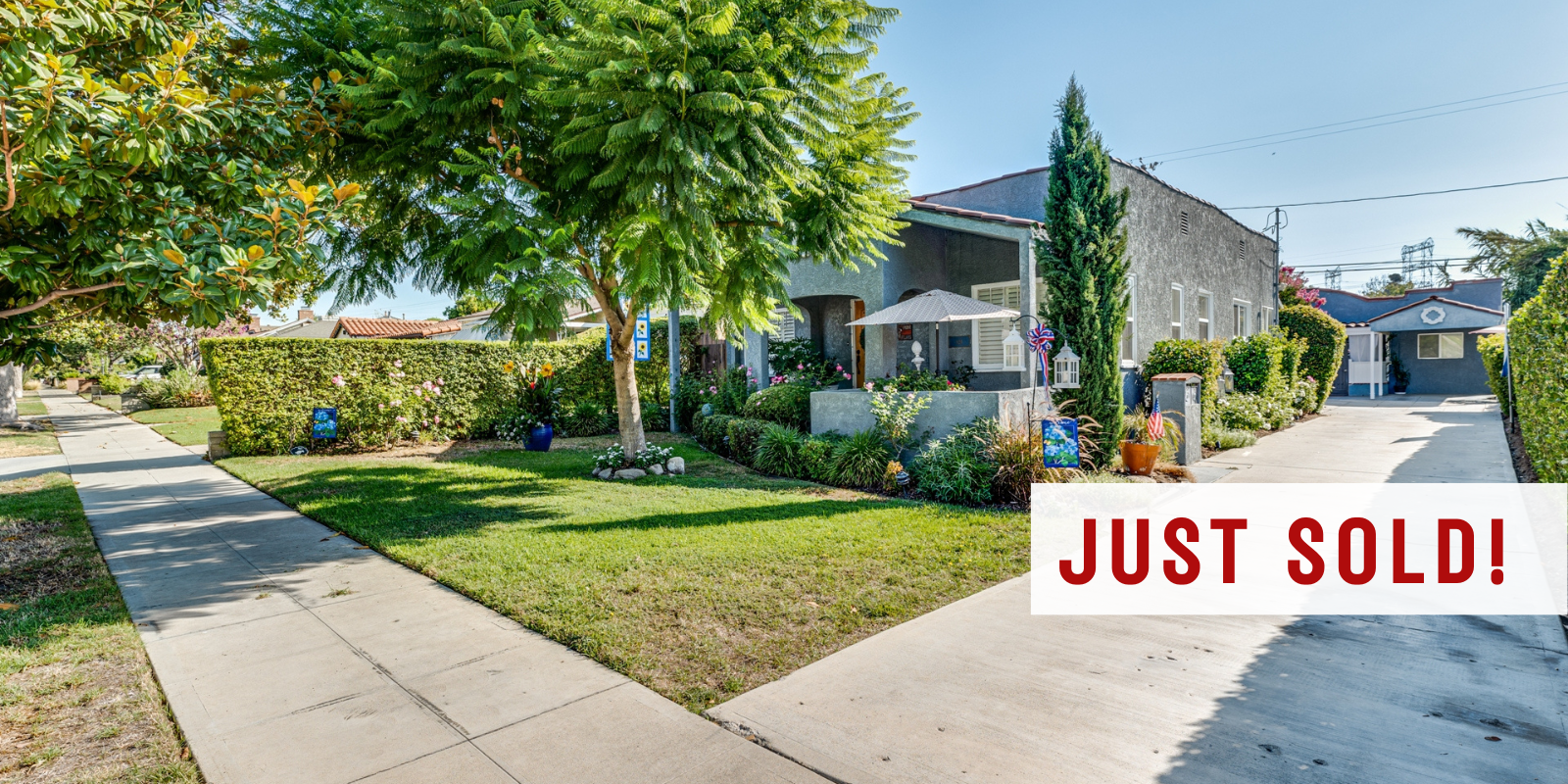 Just SOLD in Burbank header image.