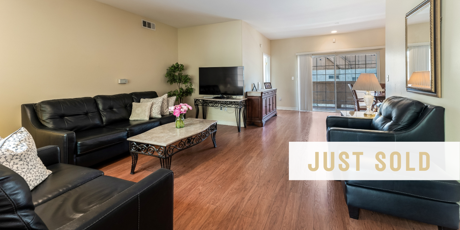 JUST SOLD in BURBANK header image.