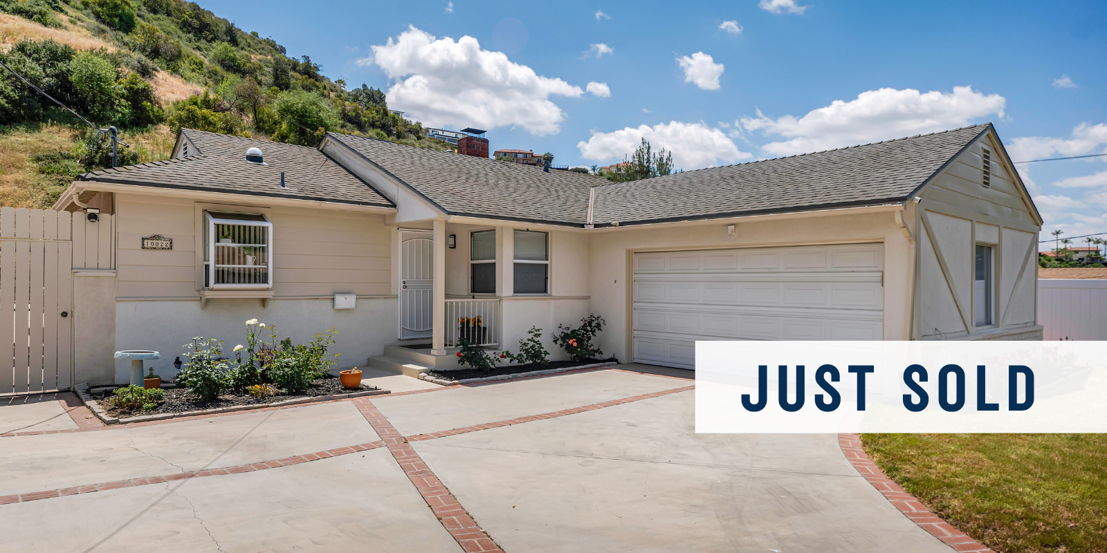JUST SOLD in Sun Valley header image.