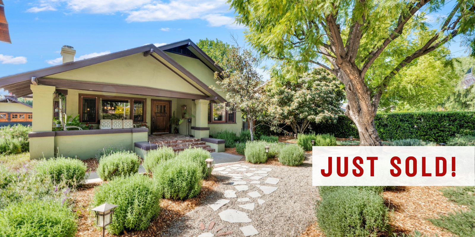 Just Sold in Sunland header image.