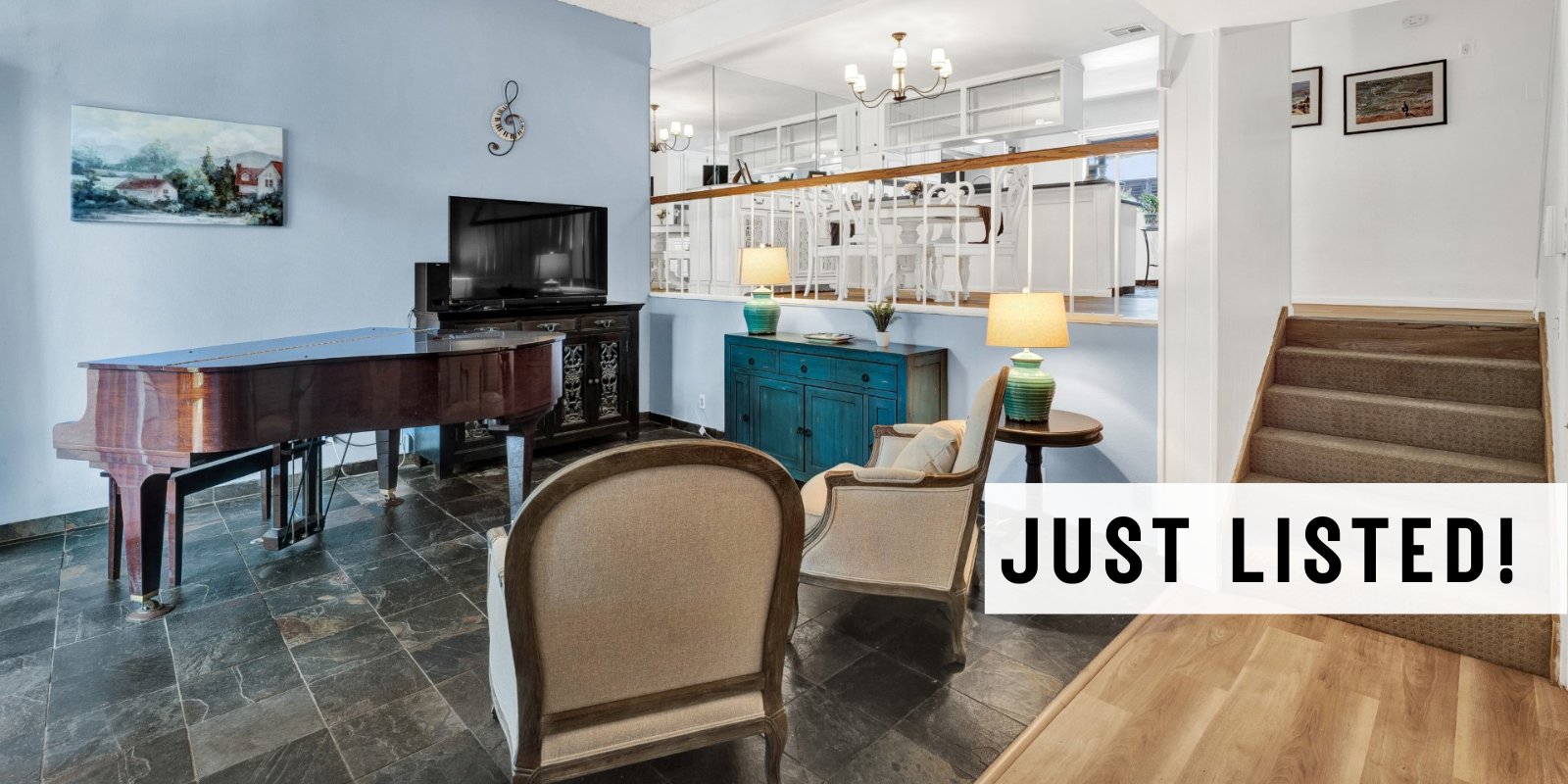 Just Listed in Burbank header image.