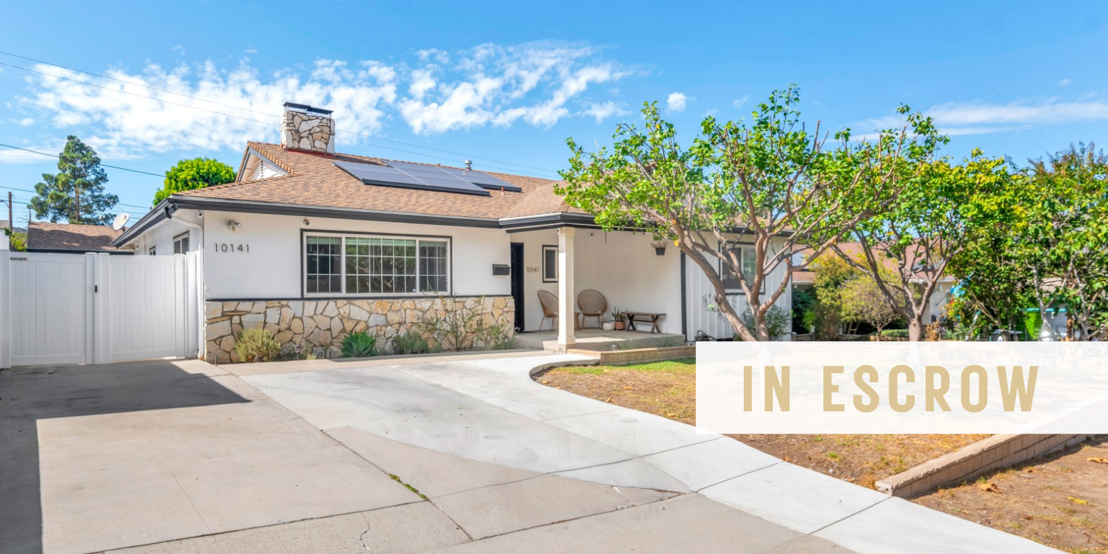 UNDER CONTRACT in Sunland header image.