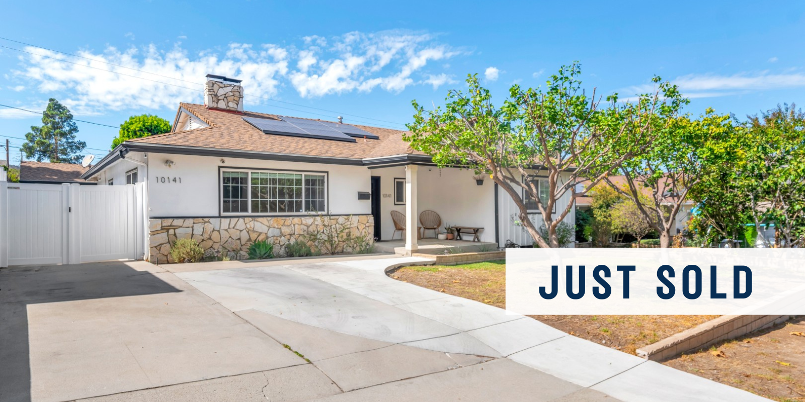 JUST SOLD in Sunland header image.