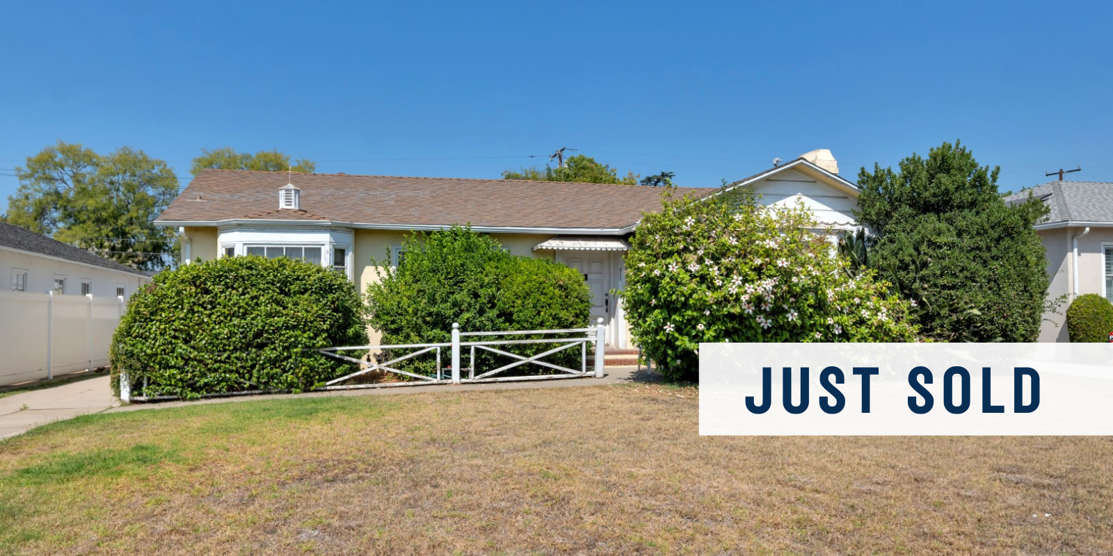 JUST SOLD in San Gabriel header image.