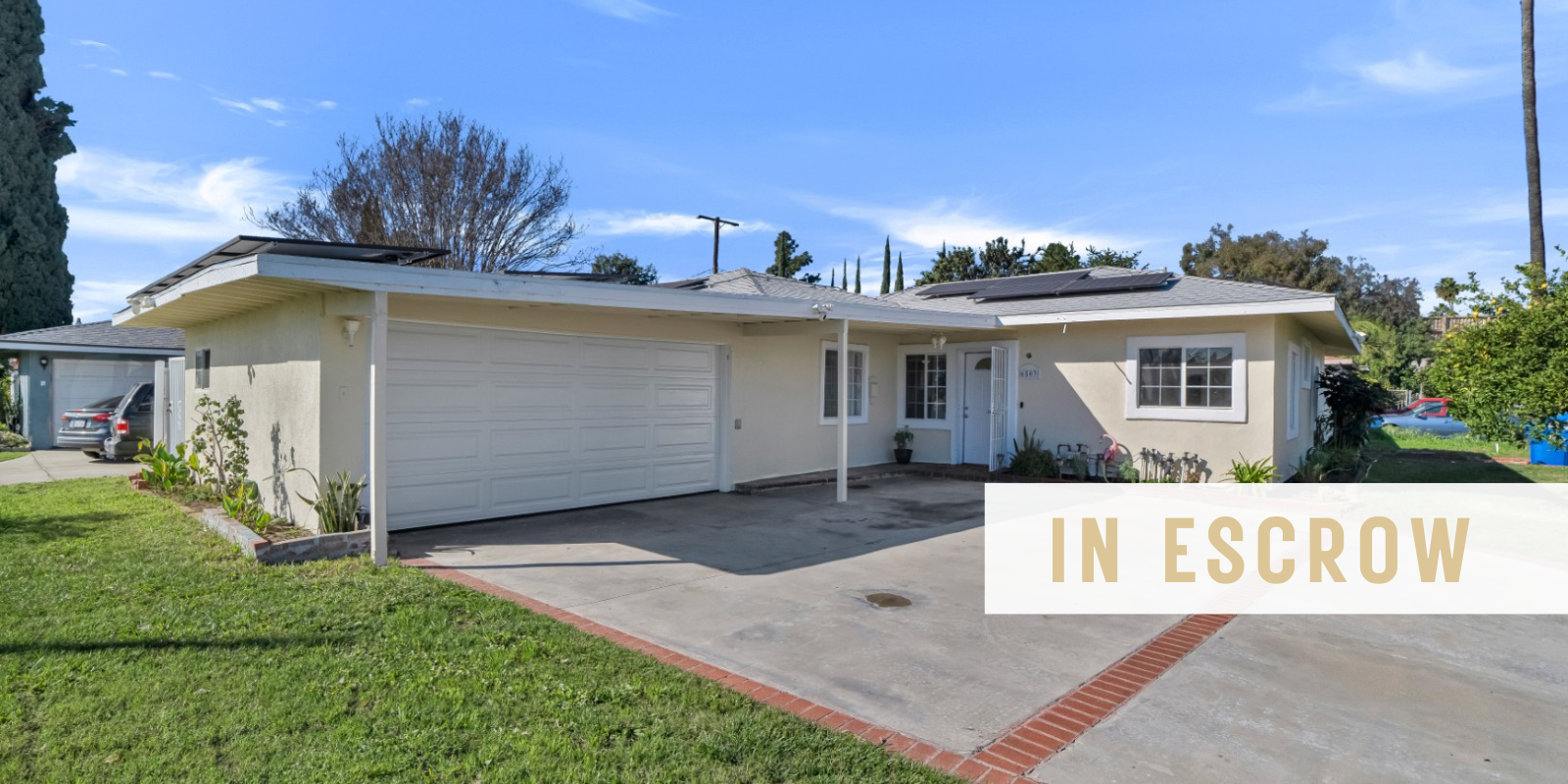 UNDER CONTRACT in Whittier header image.