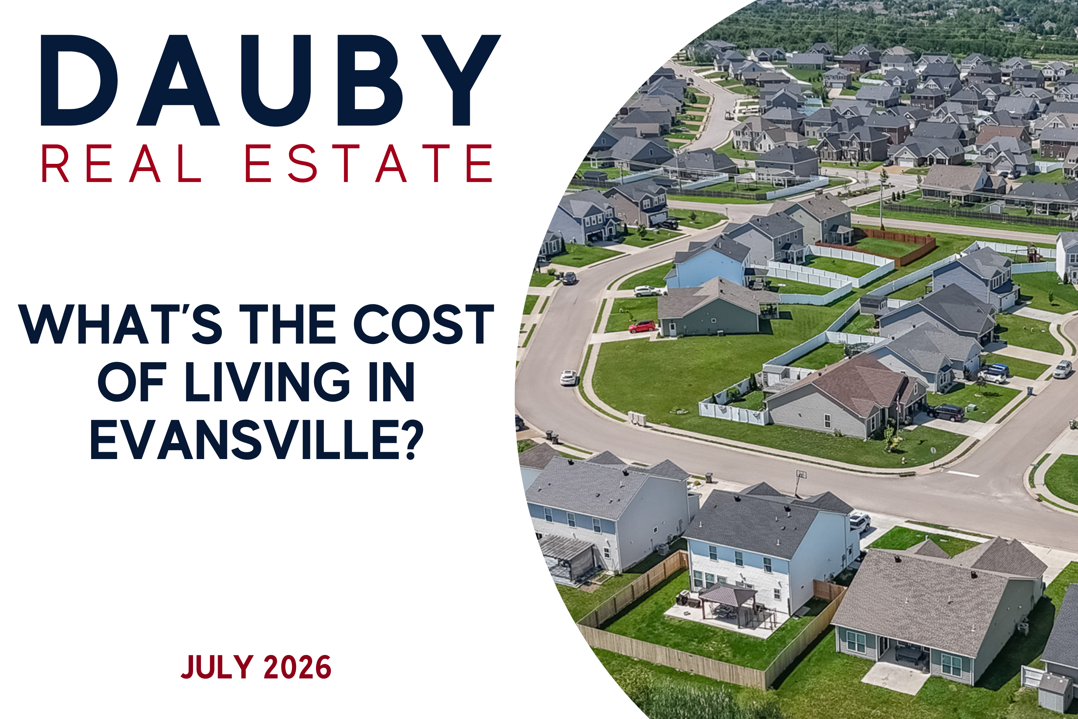 Cost of Living in Evansville header image.