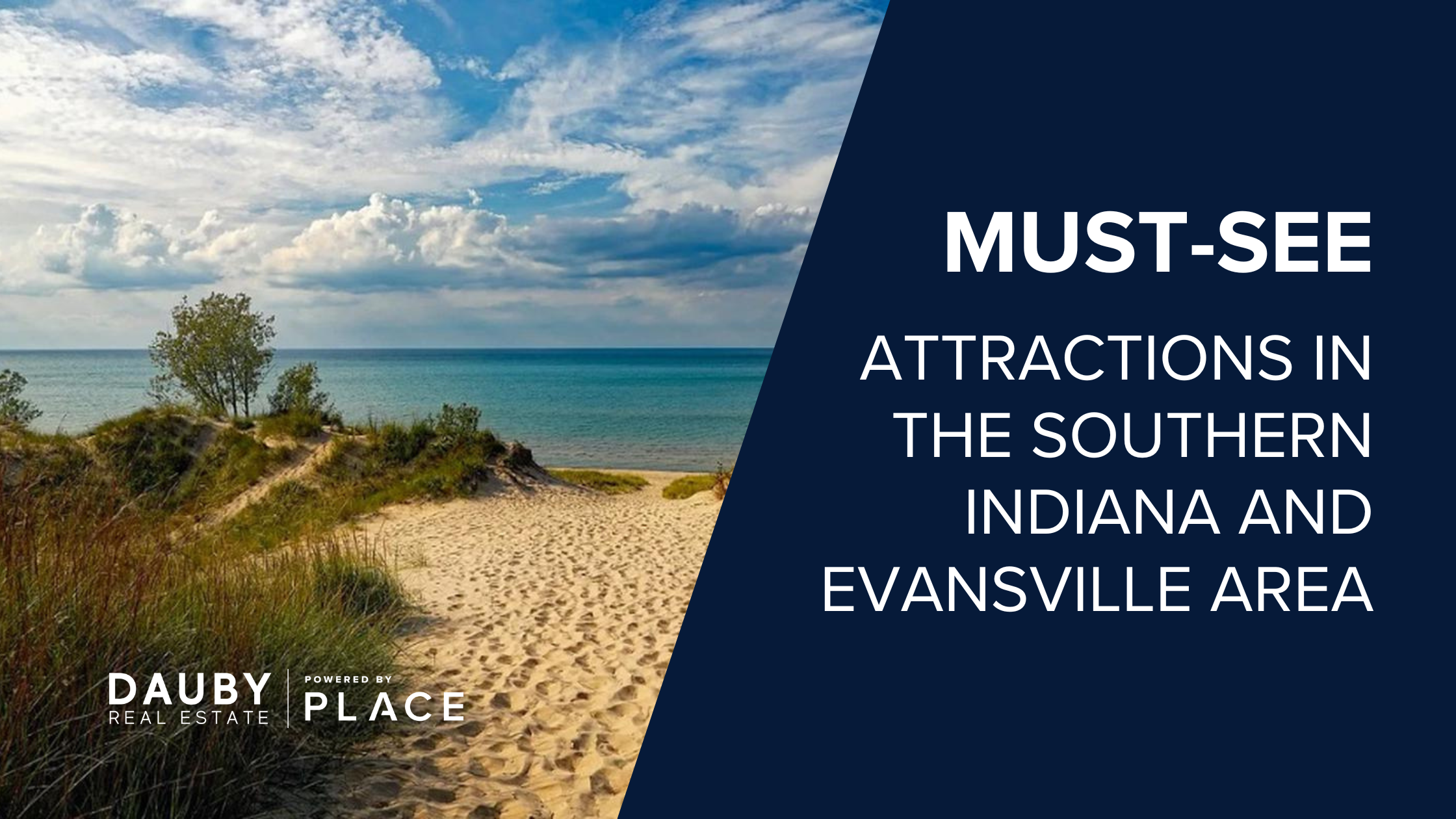 Must-See Attractions in the Southern Indiana and Evansville Area header image.