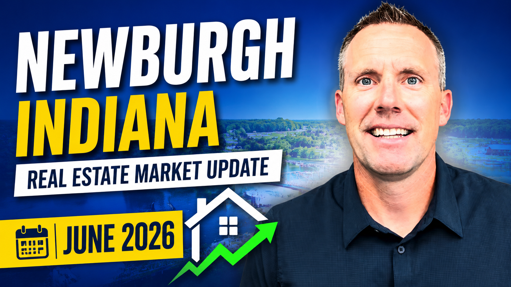 Newburgh Indiana Real Estate Market Update (June 2026) | Home Prices, Inventory & Market Trends header image.