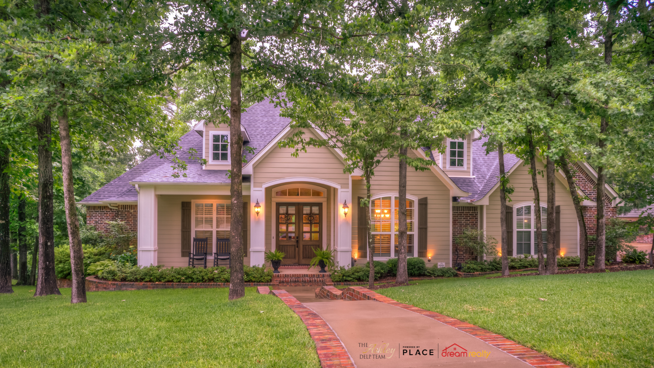 Home at dusk