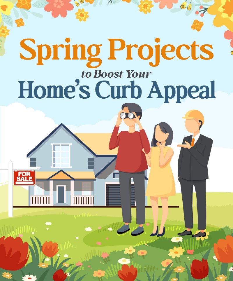 Curb Appeal Projects to Focus On If You Want To Sell Your Home This Spring header image.